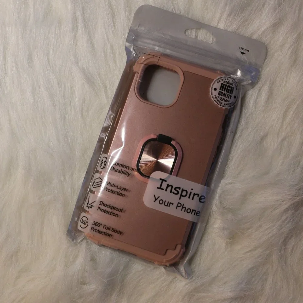 Rose Gold iPhone 14 Phone Case